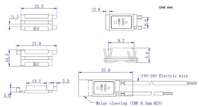 KSD301 N//c 45 C 15A normalmente cerrado Temperatura Interruptor bimétalico disco Klixon