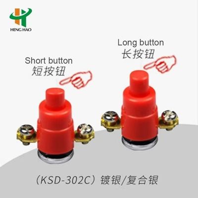 KSD301 Protector de temperatura del termostato Controlador de interruptor Reinicio manual Reinicio automático Fuse térmico