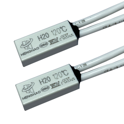 Interruptor actual grande de la temperatura de 250V 16A 50-150C KSD9700 para la trituradora de papel