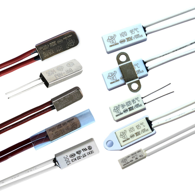 Interruptor actual grande de la temperatura de 250V 16A 50-150C KSD9700 para la trituradora de papel