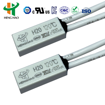 Control de temperatura del termostato bimetálico ST-22 SEKI El termostato reinicia automáticamente el fusible térmico