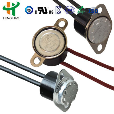 KSD301 Controlador de temperatura H31 Termostato bimetal para ventilador de enfriamiento de automóviles KSD301