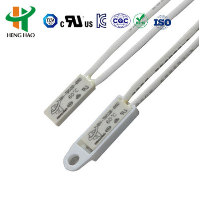 Termofusible térmico de reinicio automático con protección contra sobrecorriente y sobretemperatura Normalmente cerrado o Normalmente abierto