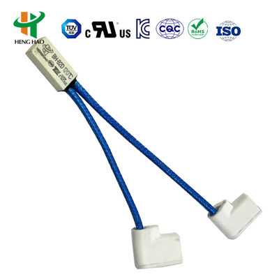 KW9700 Controlador de temperatura termostático KSD9700 con rango de 50-150℃ Normalmente cerrado o abierto y caja de baquelita