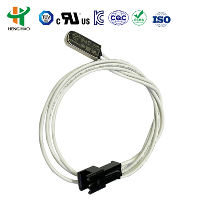 Fusible térmico 9700K KSD9700, fusible térmico de reinicio automático BW9700, termostato bimetálico