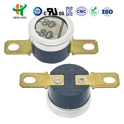 KSD301 Bimetal Thermostat Temperature Controlled Switch With 0~250℃ Range ±3/±5/±10℃ Accuracy And Normally Closed Or Normally Open Contact