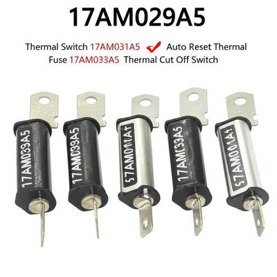 17AM029A5 interruptor térmico 17AM031A5 auto reinicio del fusible térmico 17AM033A5 interruptor de corte térmico