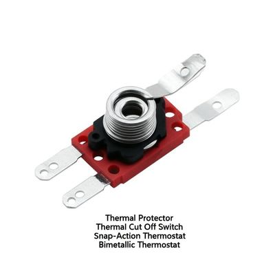 Protector térmico interruptor de corte térmico termostato de acción rápida termostato bimetal