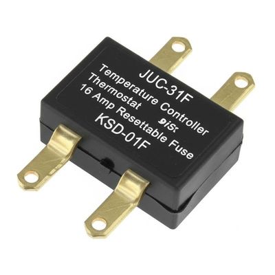 JUC-31F Controlador de temperatura termostato 16 Amp de fusible reestablecible KSD-01F