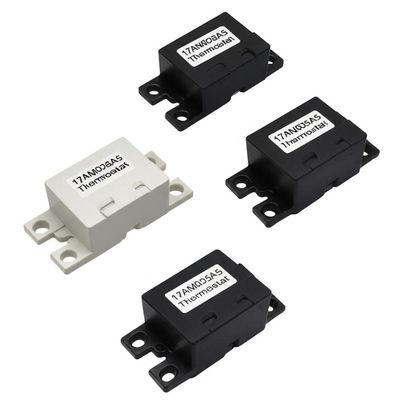 17AM Protector térmico de termostato bimetálico con rango de 0-250 °C Normalmente cerrado o abierto Auto reinicio manual