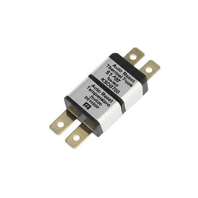 Fuse térmico de reinicio automático con rango de temperatura de 50-150 °C 10000 Ciclo de vida y carcasa de metal grande