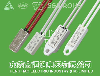 Tipo bimetálico del protector termal rápido de la reacción KSD9700 para los motores eléctricos