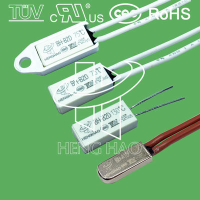 BH-B2D recalientan el interruptor de la protección termal valoraron la protección de la temperatura de la sobrecarga de 250v 5a con UL TUV kc CQC